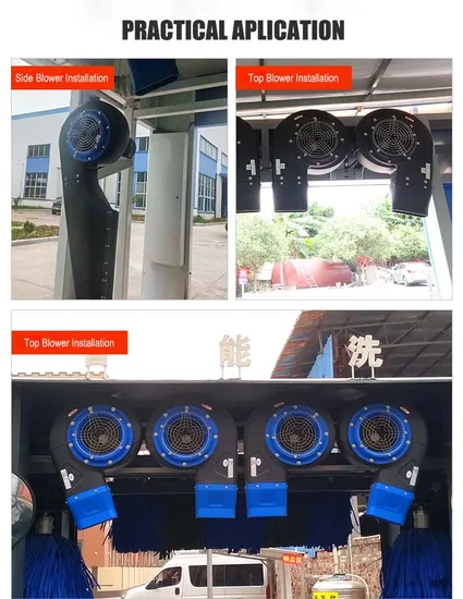 Factory Direct Sales Drying System for Rollover Tunnel Car Wash Machine
